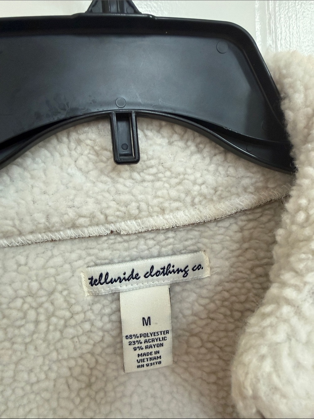 Telluride Clothing Co Women's Brown Full-Zip Sherpa Fleece Jacket M - Picture 6 of 7